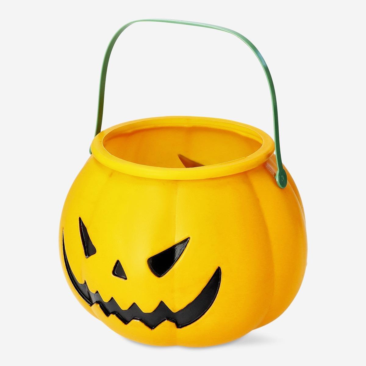Orange Trick-Or-Treat Bucket