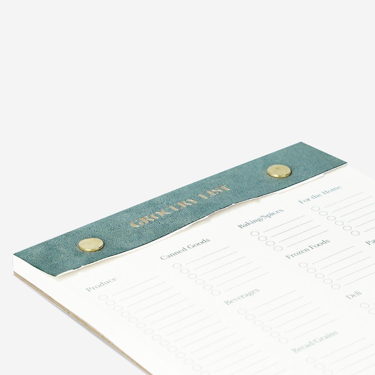 Multicolour grocery list planner