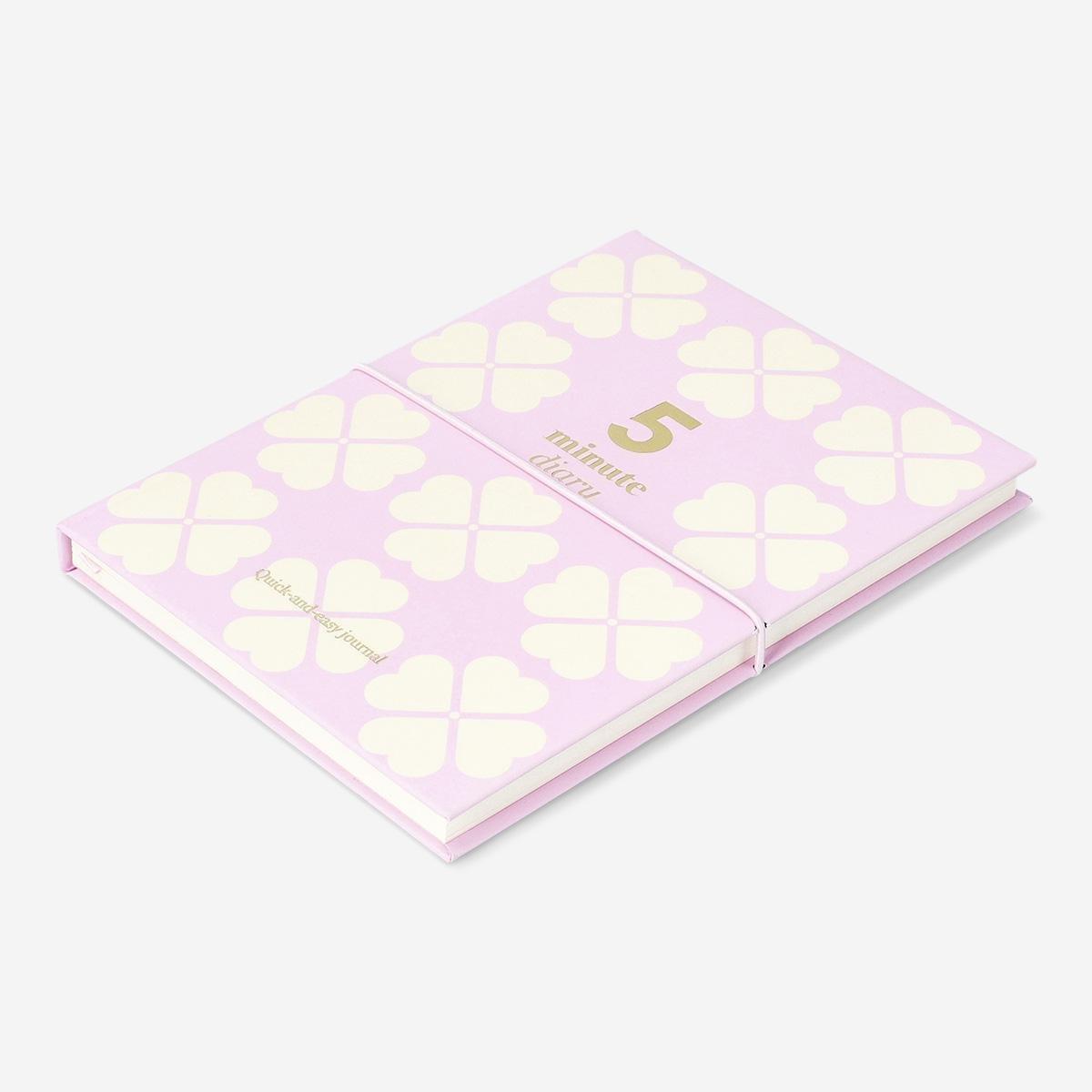 Multicolour five minute journal - english