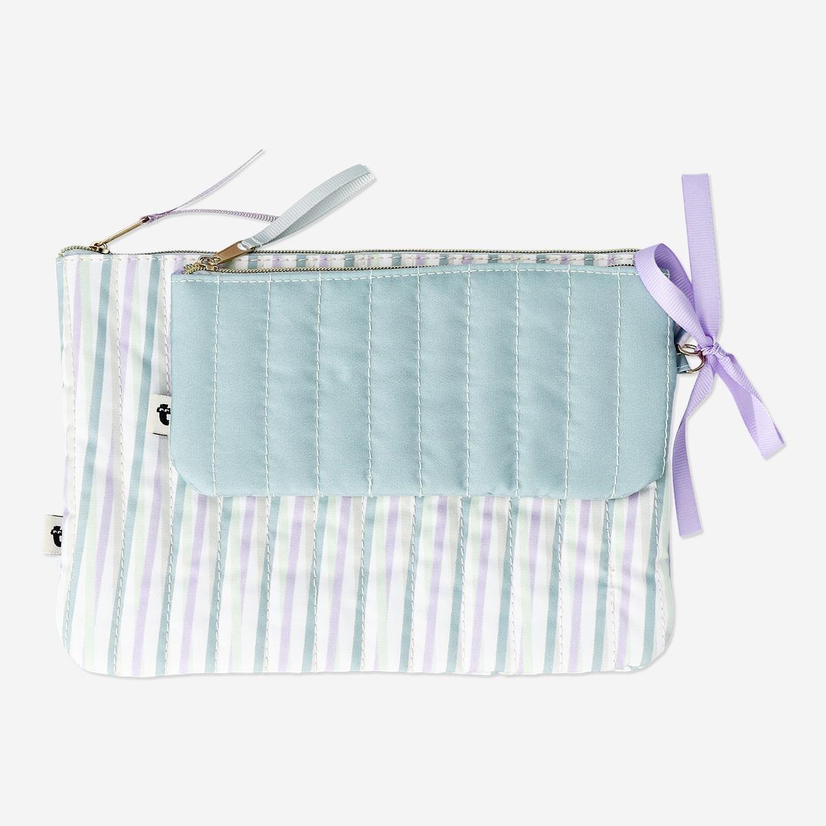 Multicolour 2-in-1 pencil case