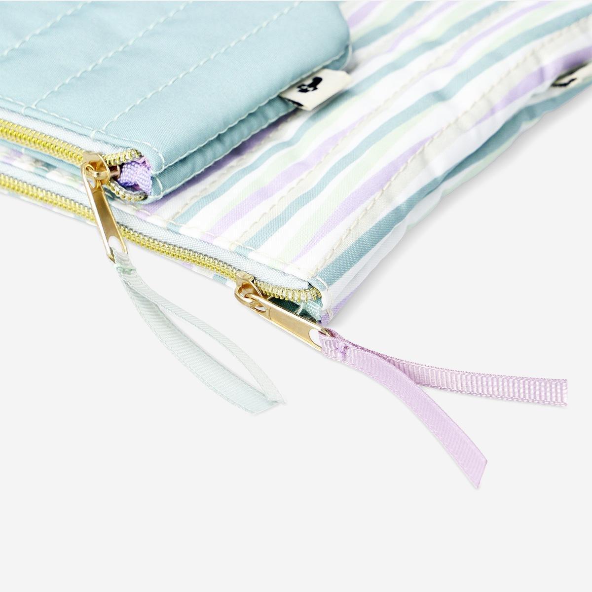 Multicolour 2-in-1 pencil case