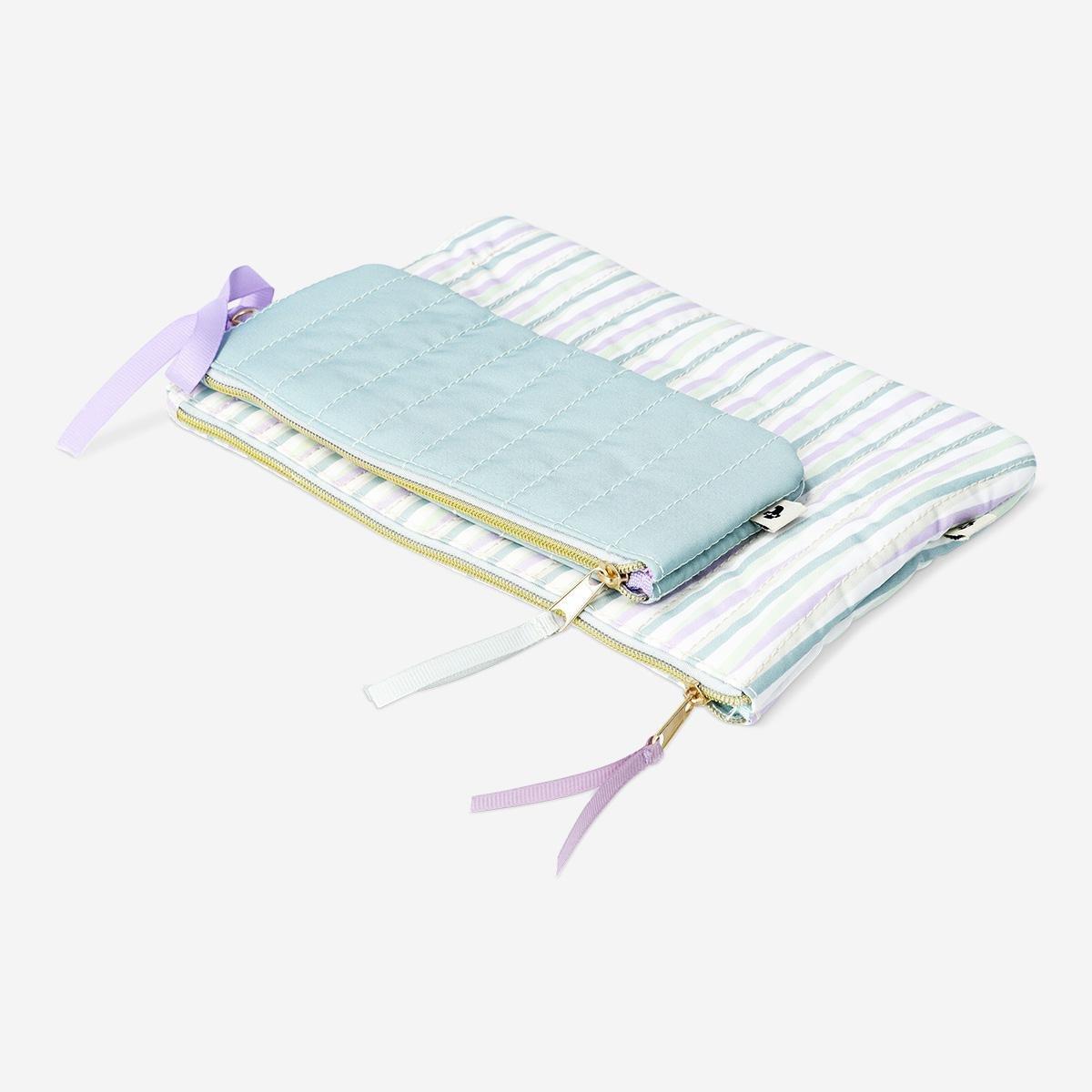 Multicolour 2-in-1 pencil case