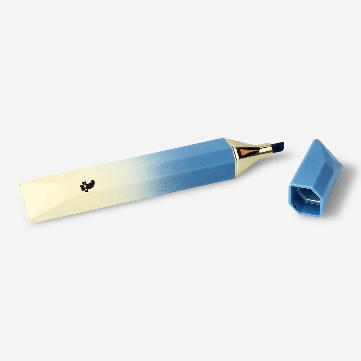 Multicolour gradient highlighters, 4 pcs
