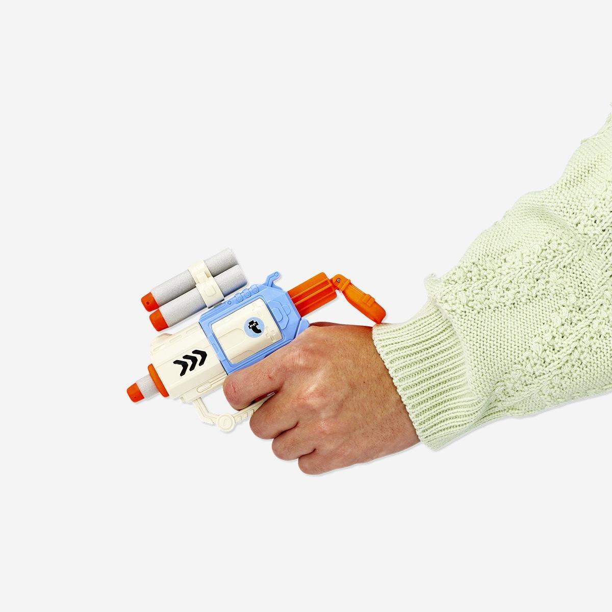 Blue Foam Bullet Toy Gun