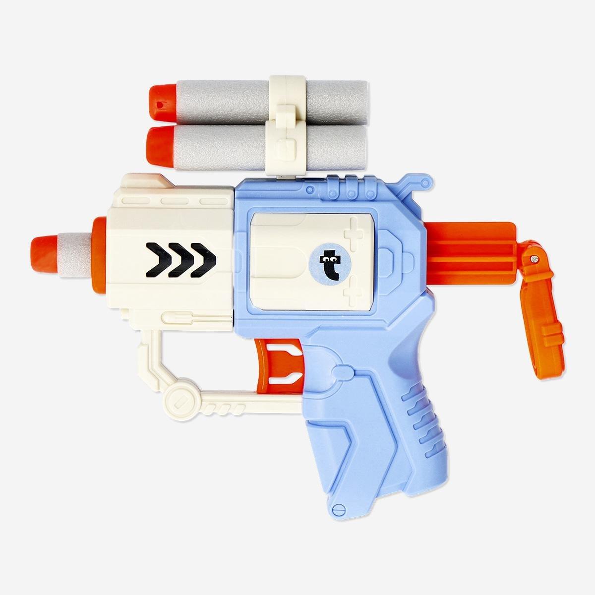 Blue Foam Bullet Toy Gun