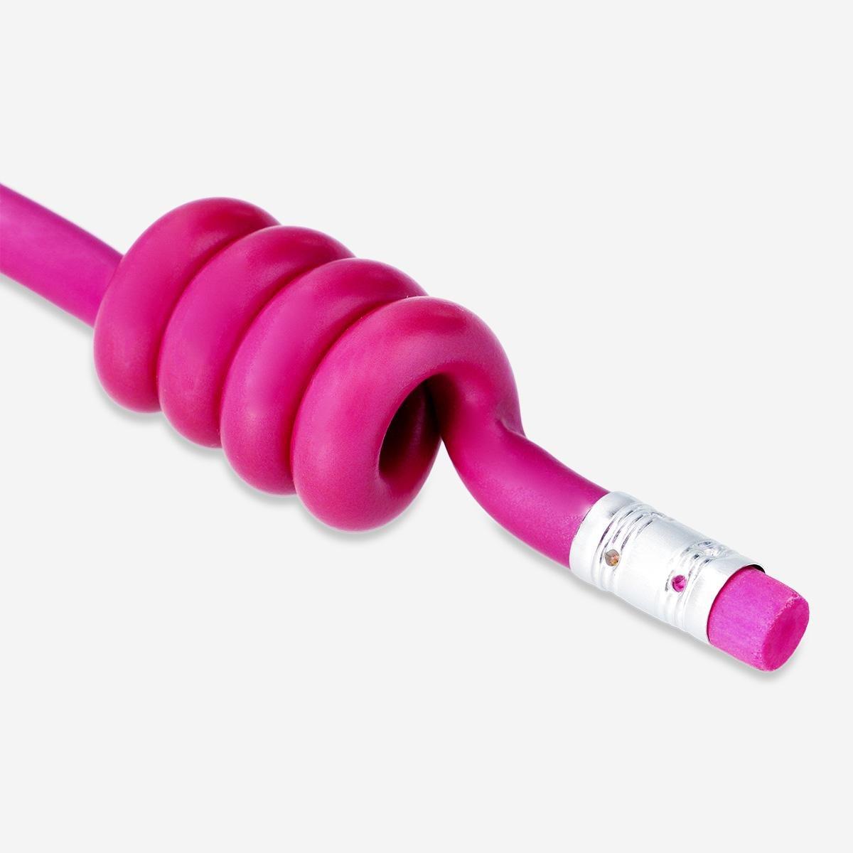 Pink Swirled Pencil