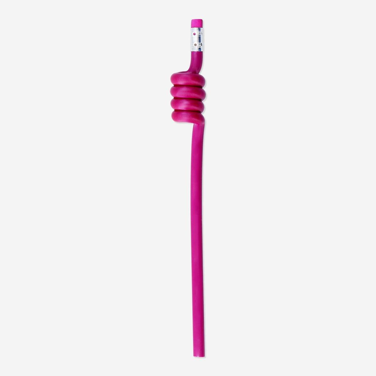 Pink Swirled Pencil