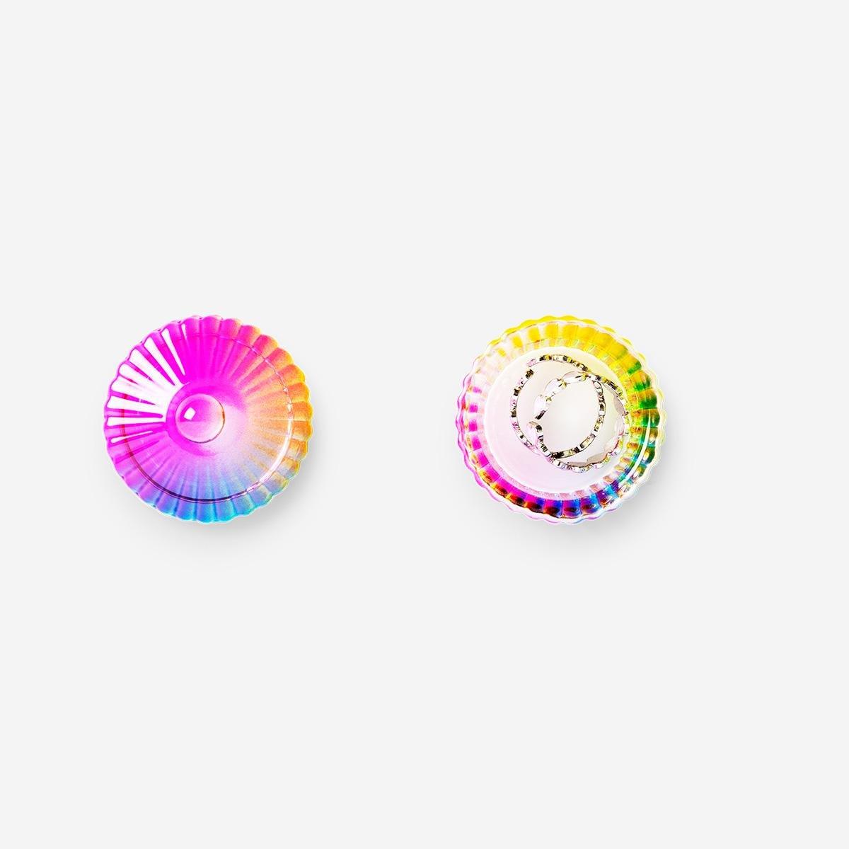 Multicolour Decorative Rainbow Glass