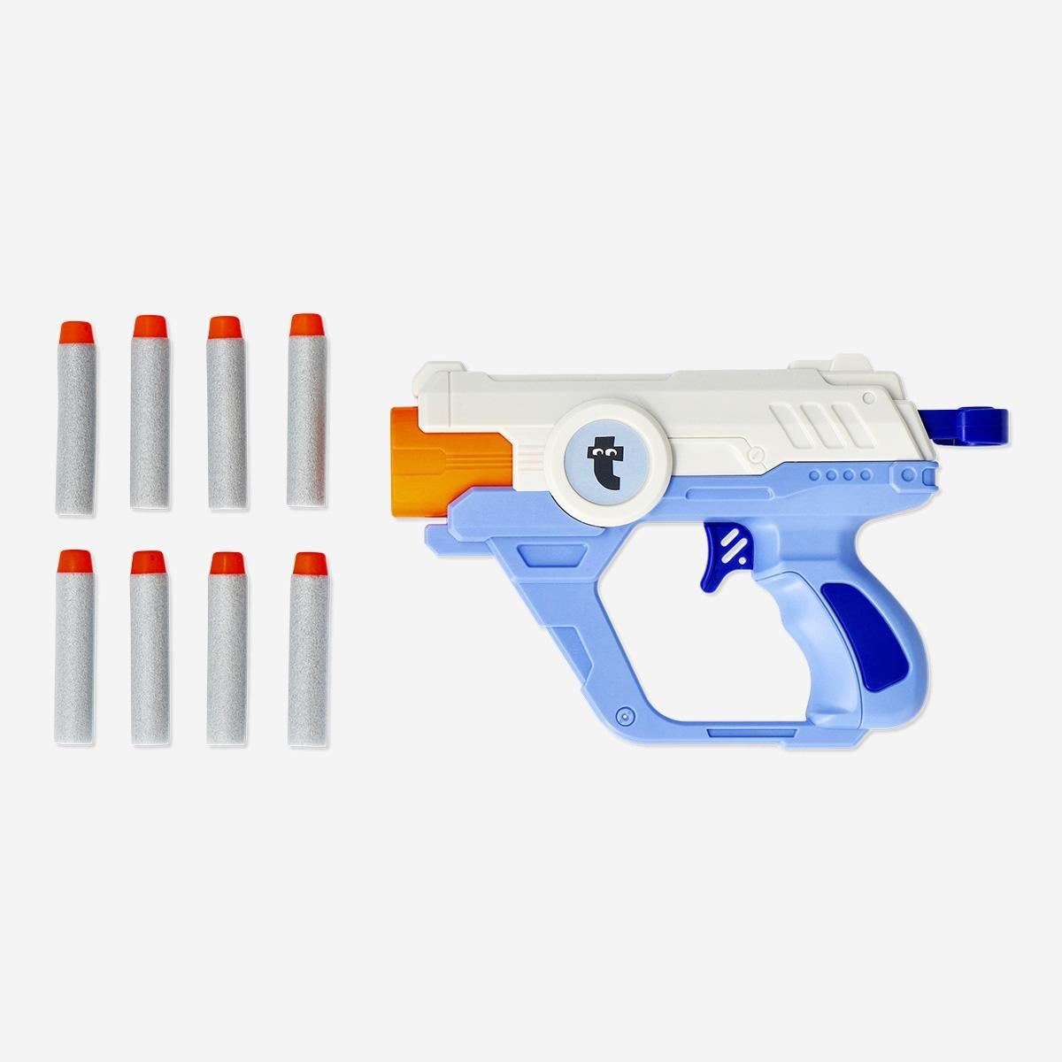 Blue Foam Bullet Toy Gun