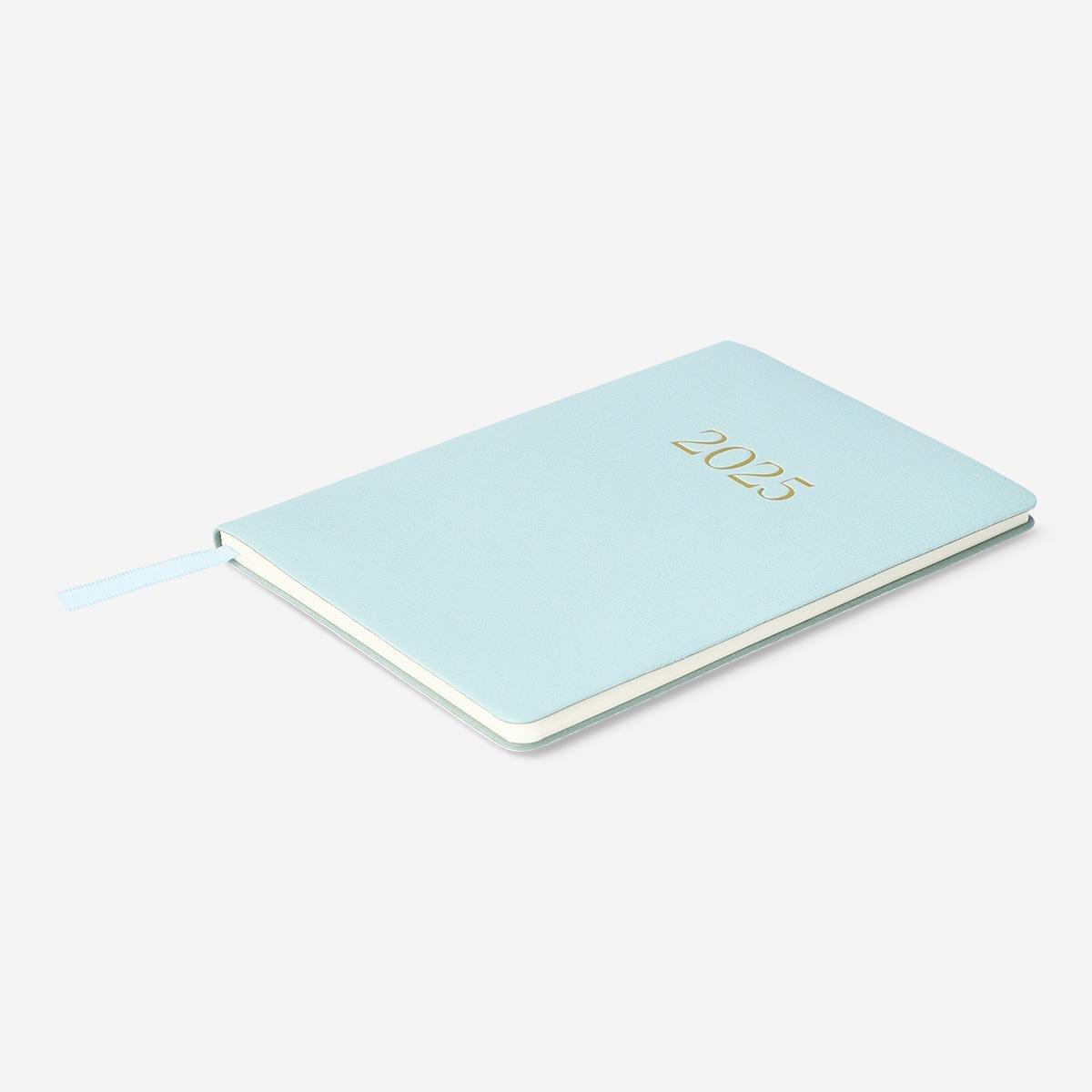 Blue weekly diary b6 - English