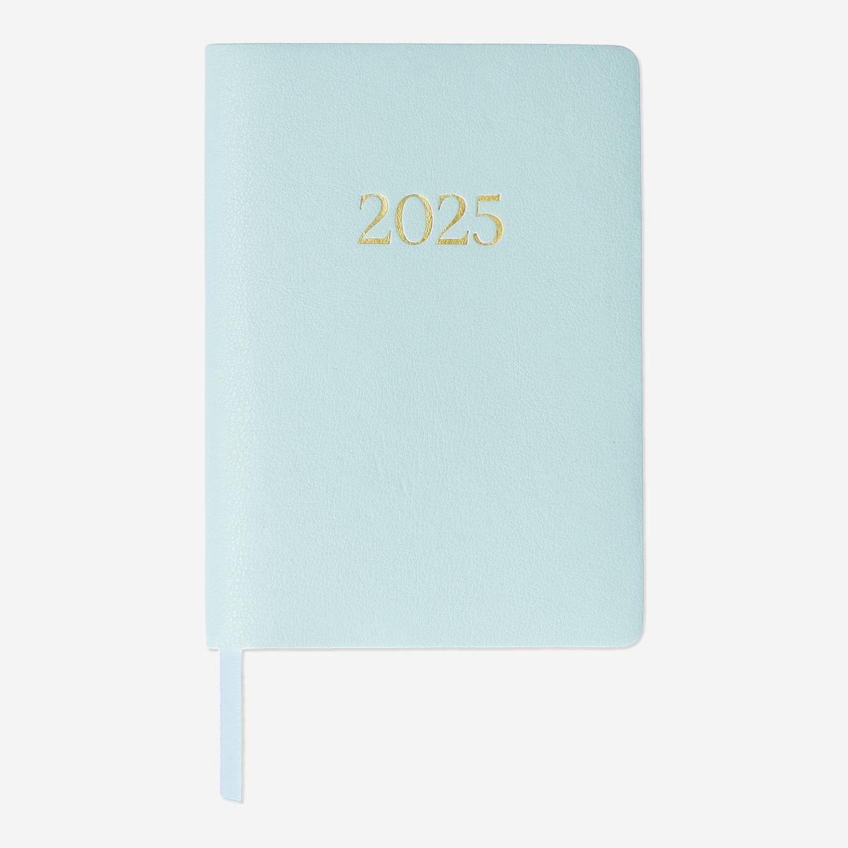 Blue weekly diary b6 - English