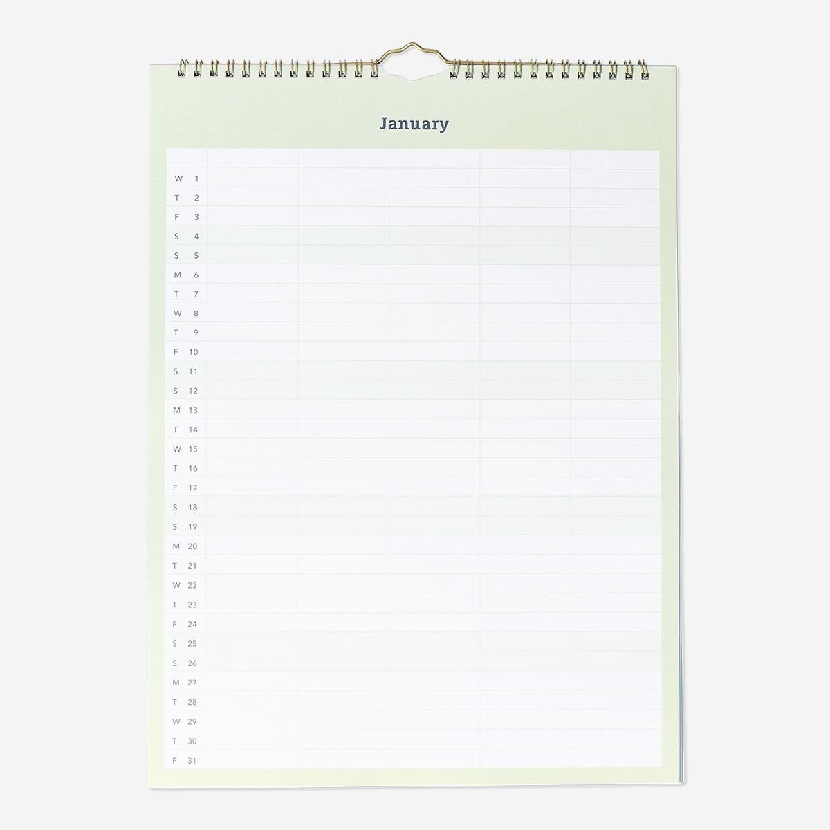 Purple family planner