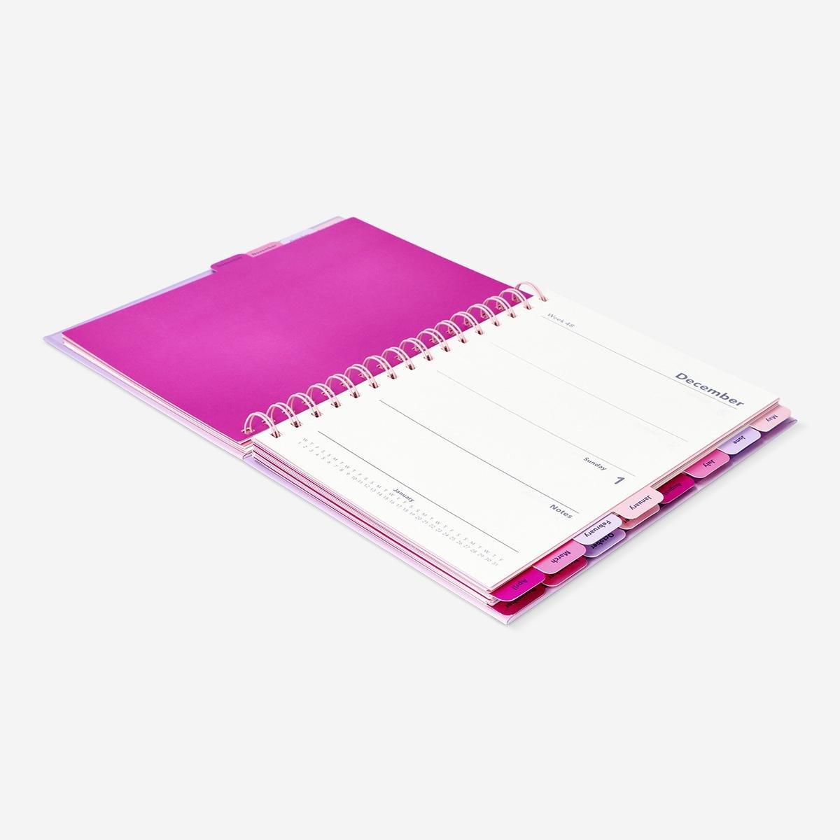 Purple gradient purple study planner - English