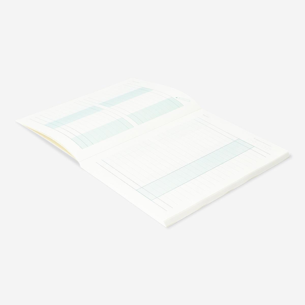 Multicolour budget planner A5 - English