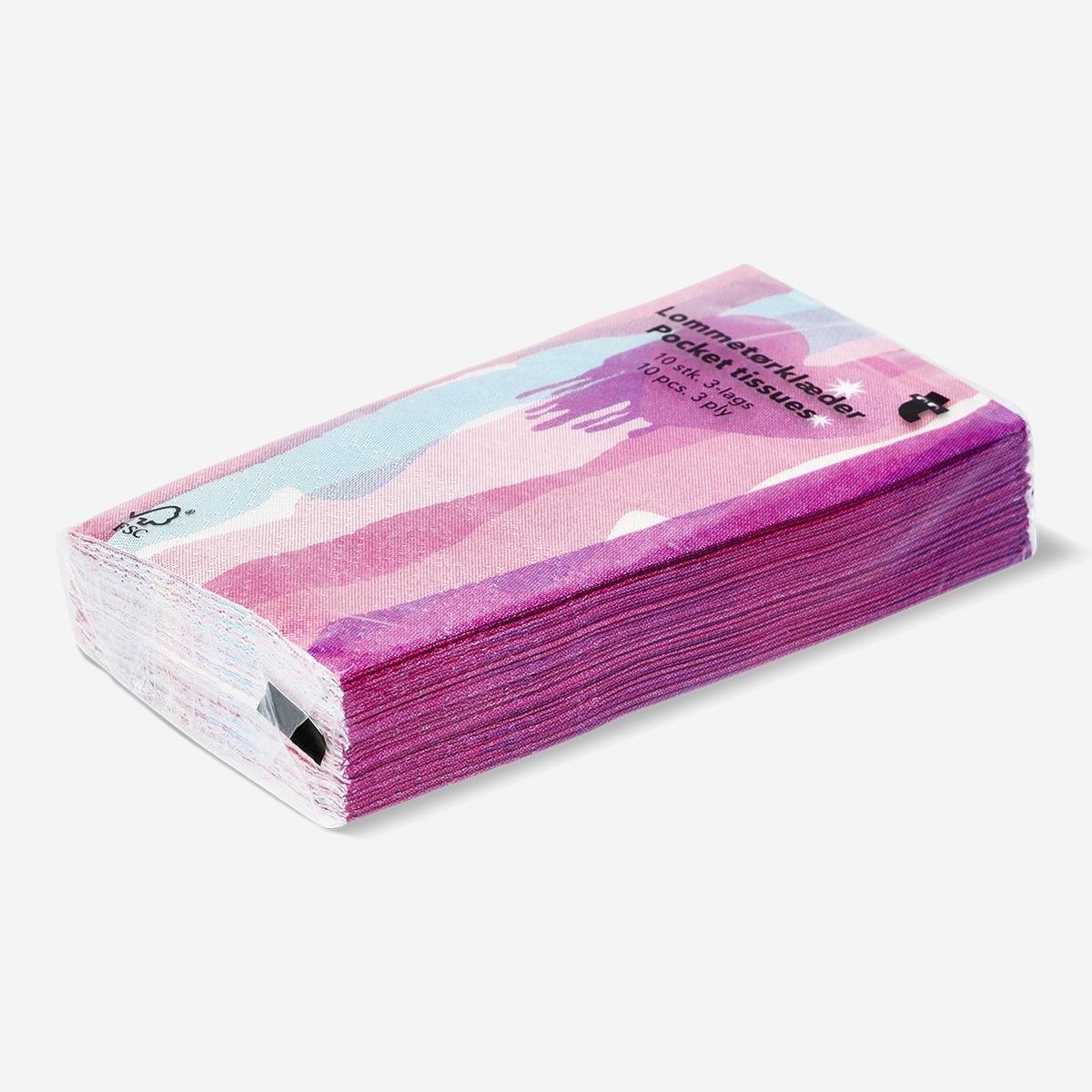 Multicolour Tissue Pack. 10 Pcs