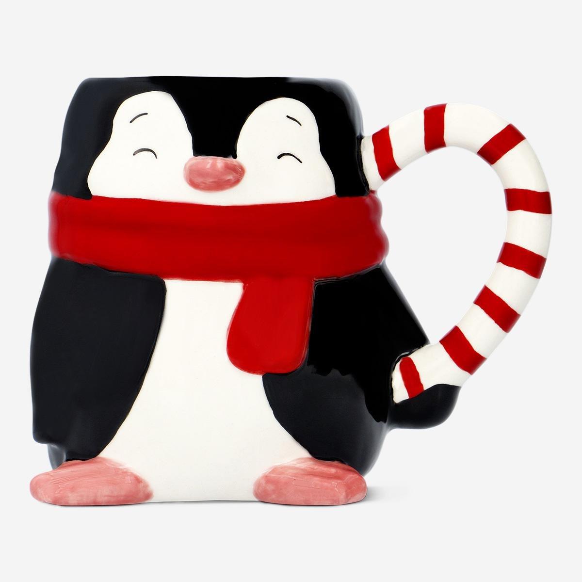 Multicolour penguin mug - 380 ml