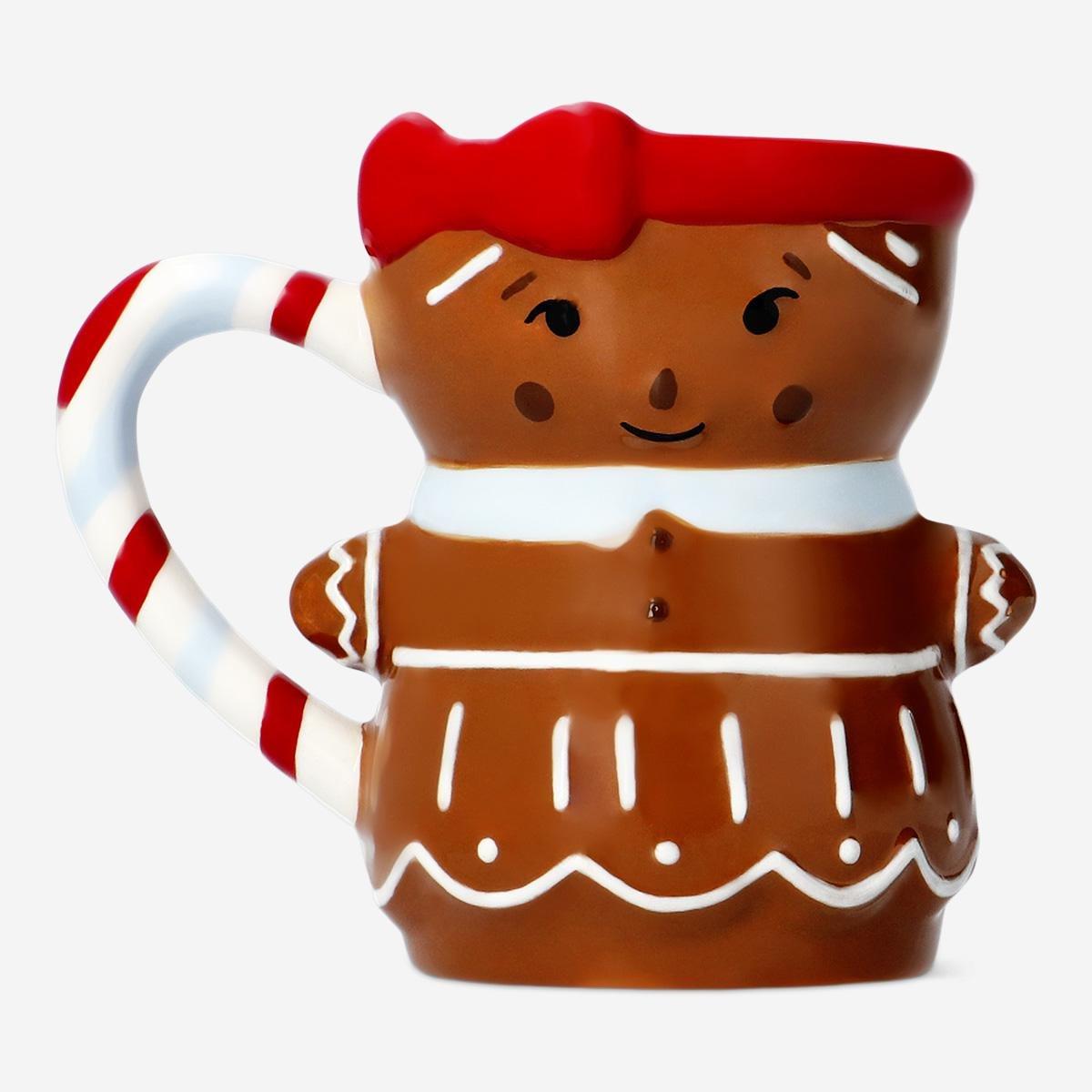 Brown Gingerbread Mug - 340 Ml