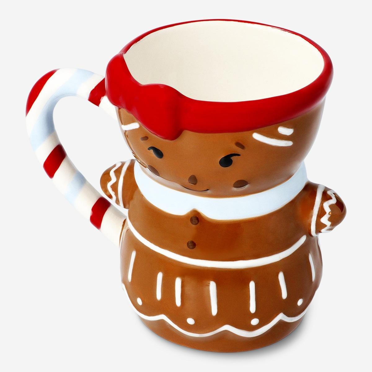 Brown Gingerbread Mug - 340 Ml