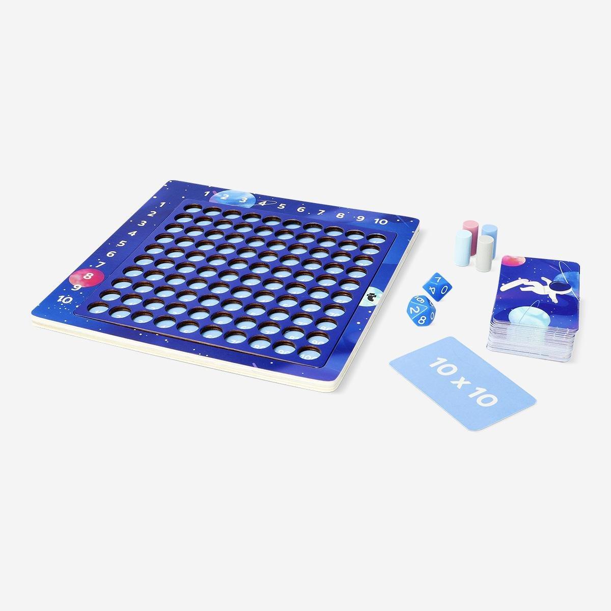 Blue Math Board Game