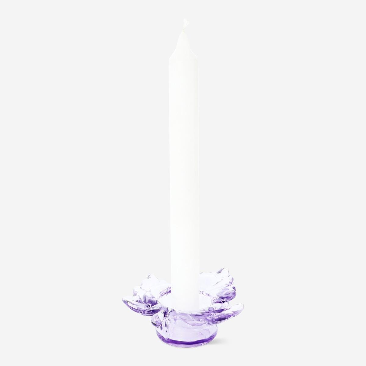 Purple Candle Holder