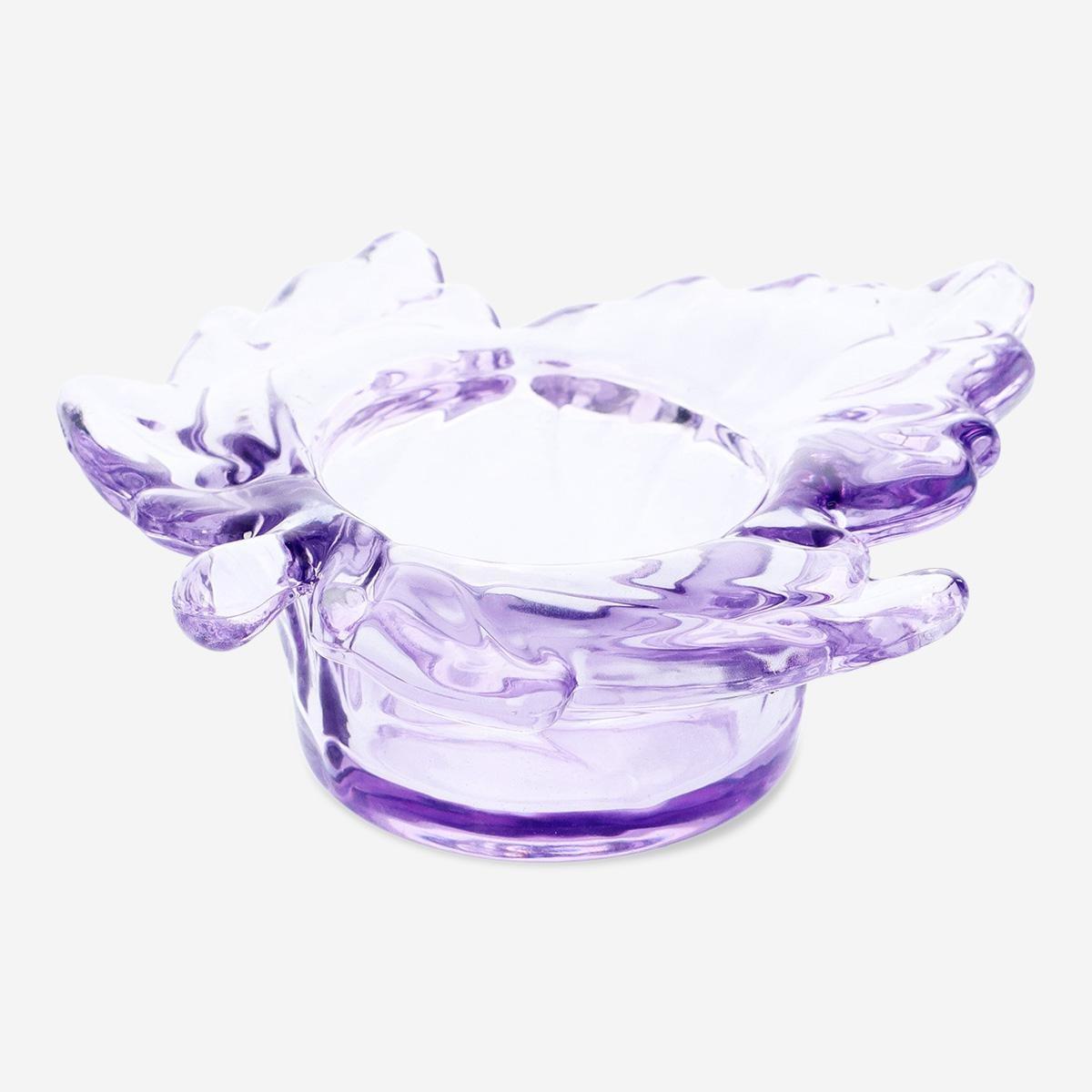 Purple Candle Holder