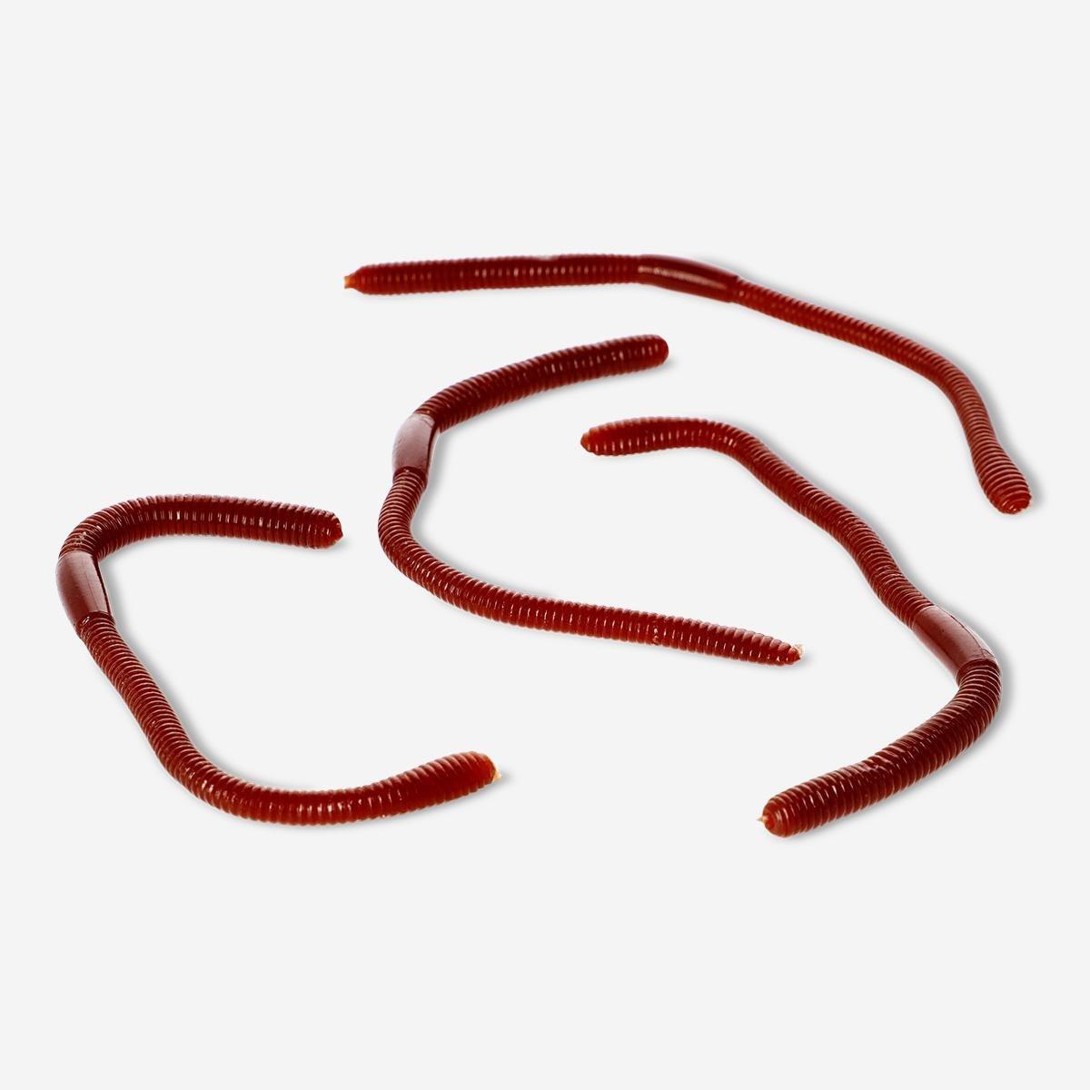 Brown Sticky Worms . 4 Pcs