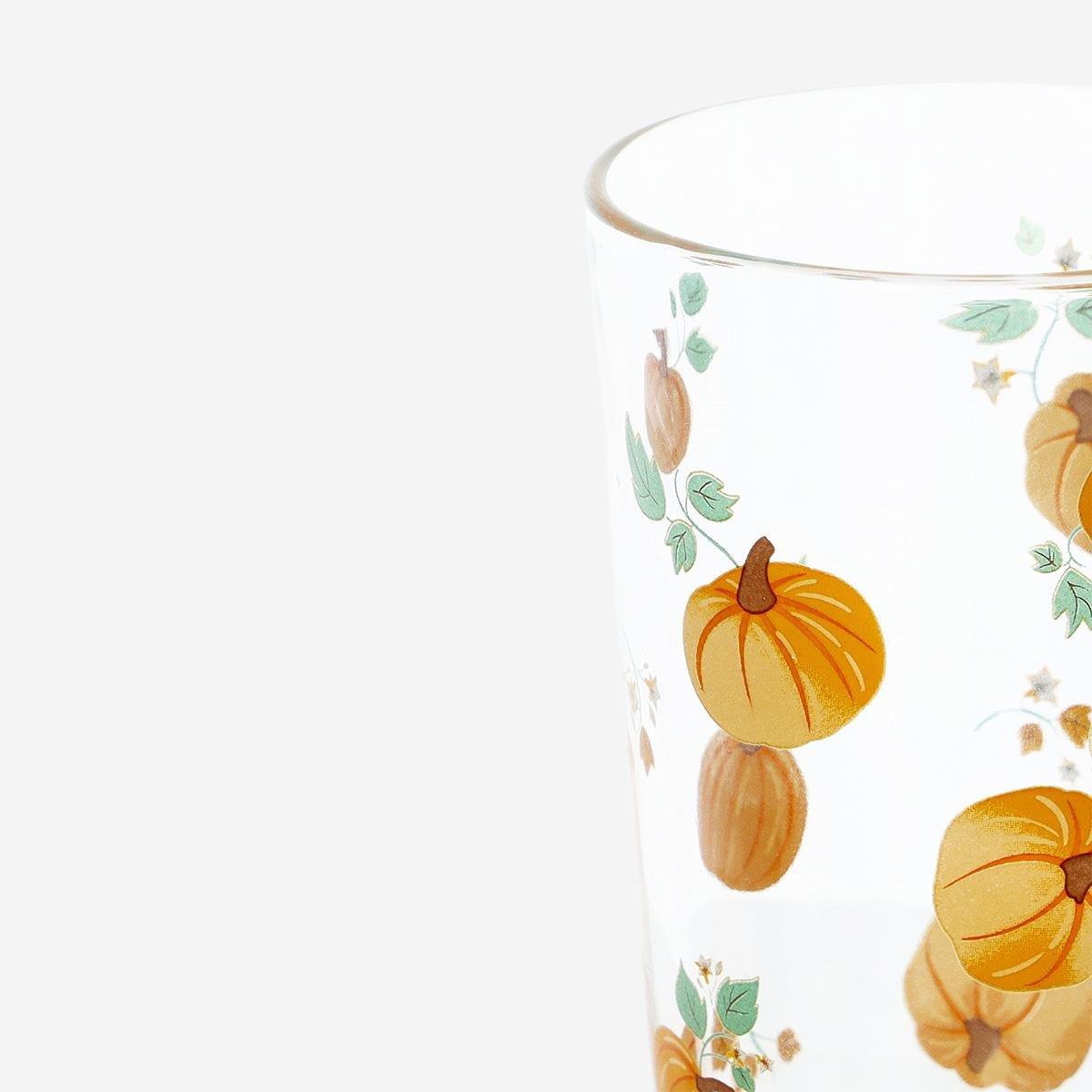 Sheer Printed Drinking Glass