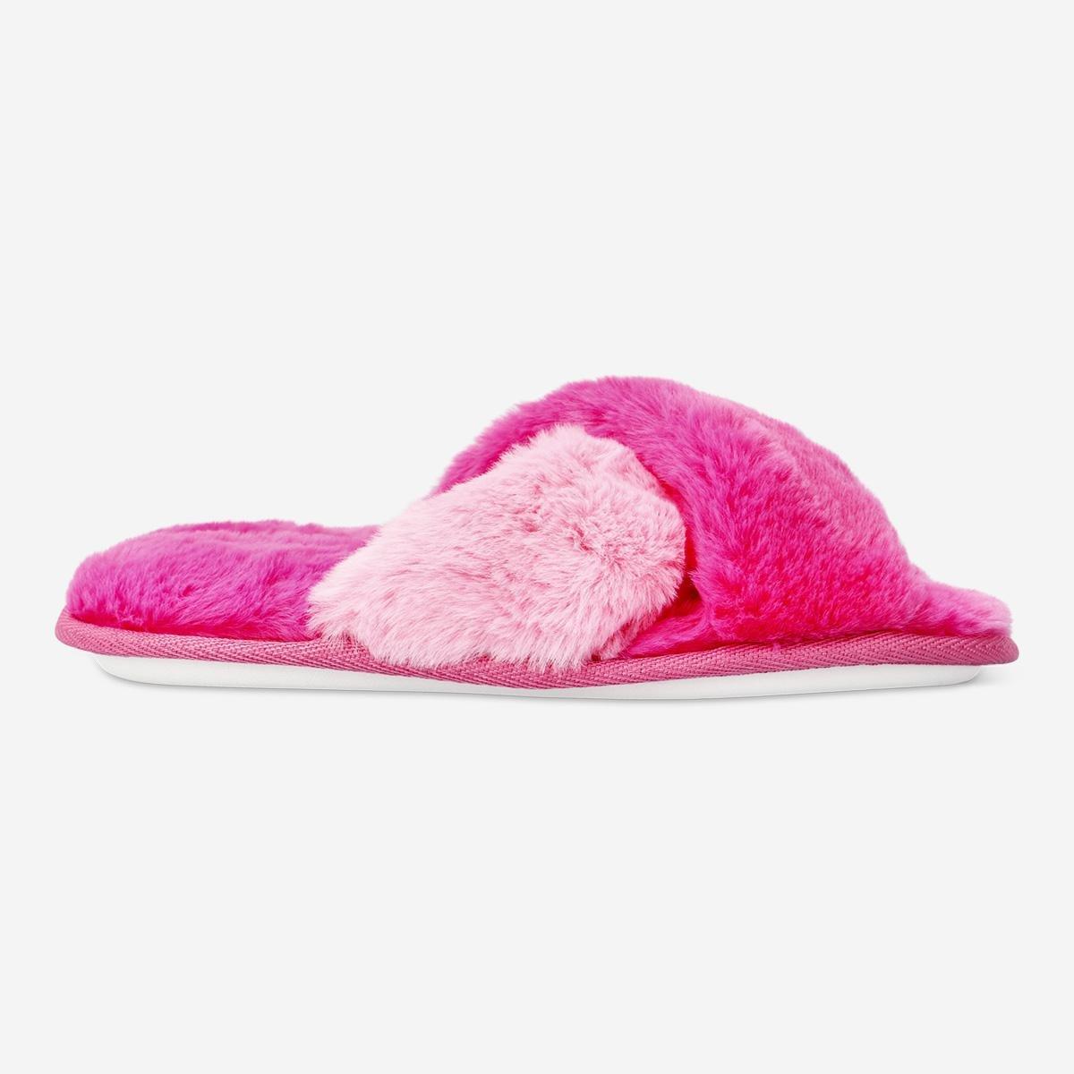 Pink Fluffy Slippers