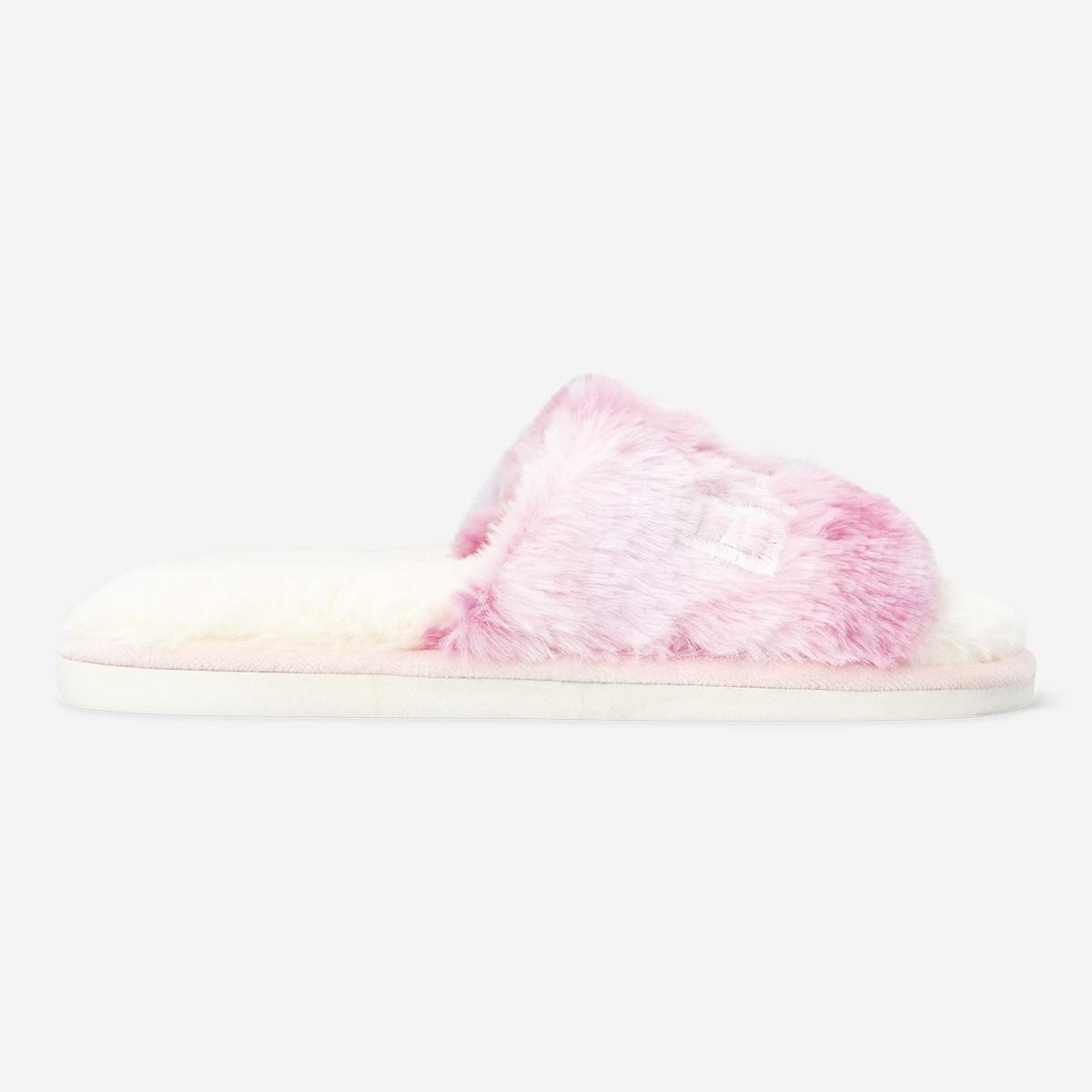 Pink Fluffy Slippers