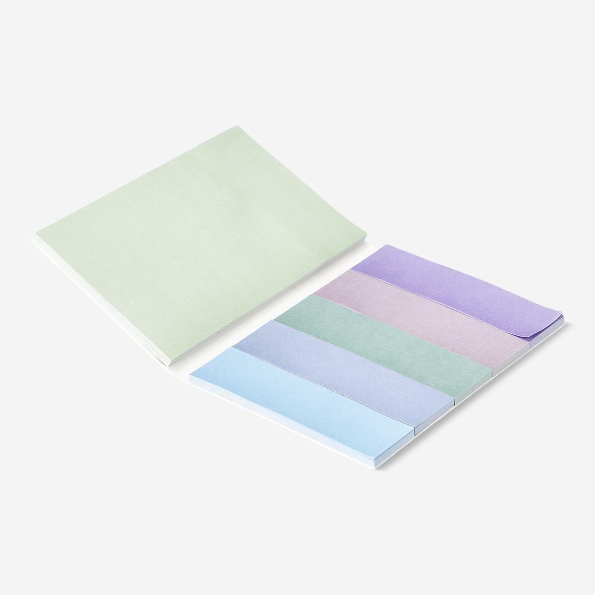 Multicolour page markers