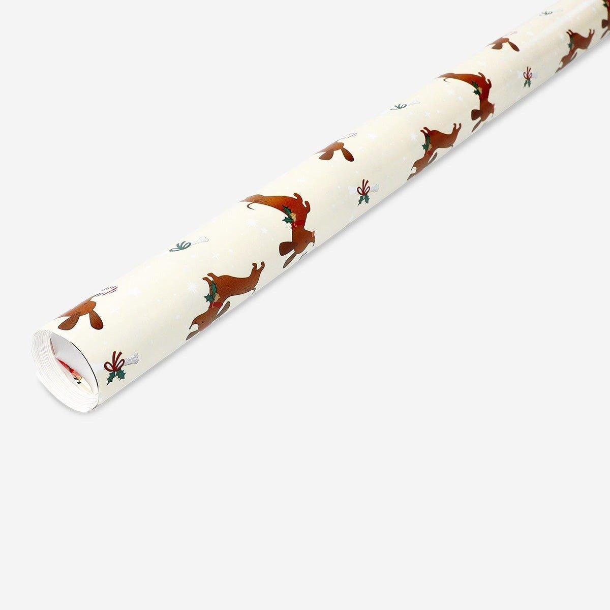 Multicolour 400 cm wrapping paper - dachshund