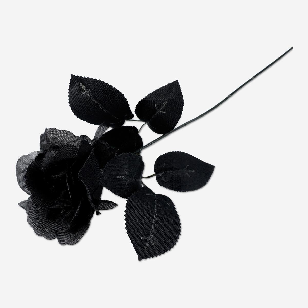 Black Rose Decorative Flower