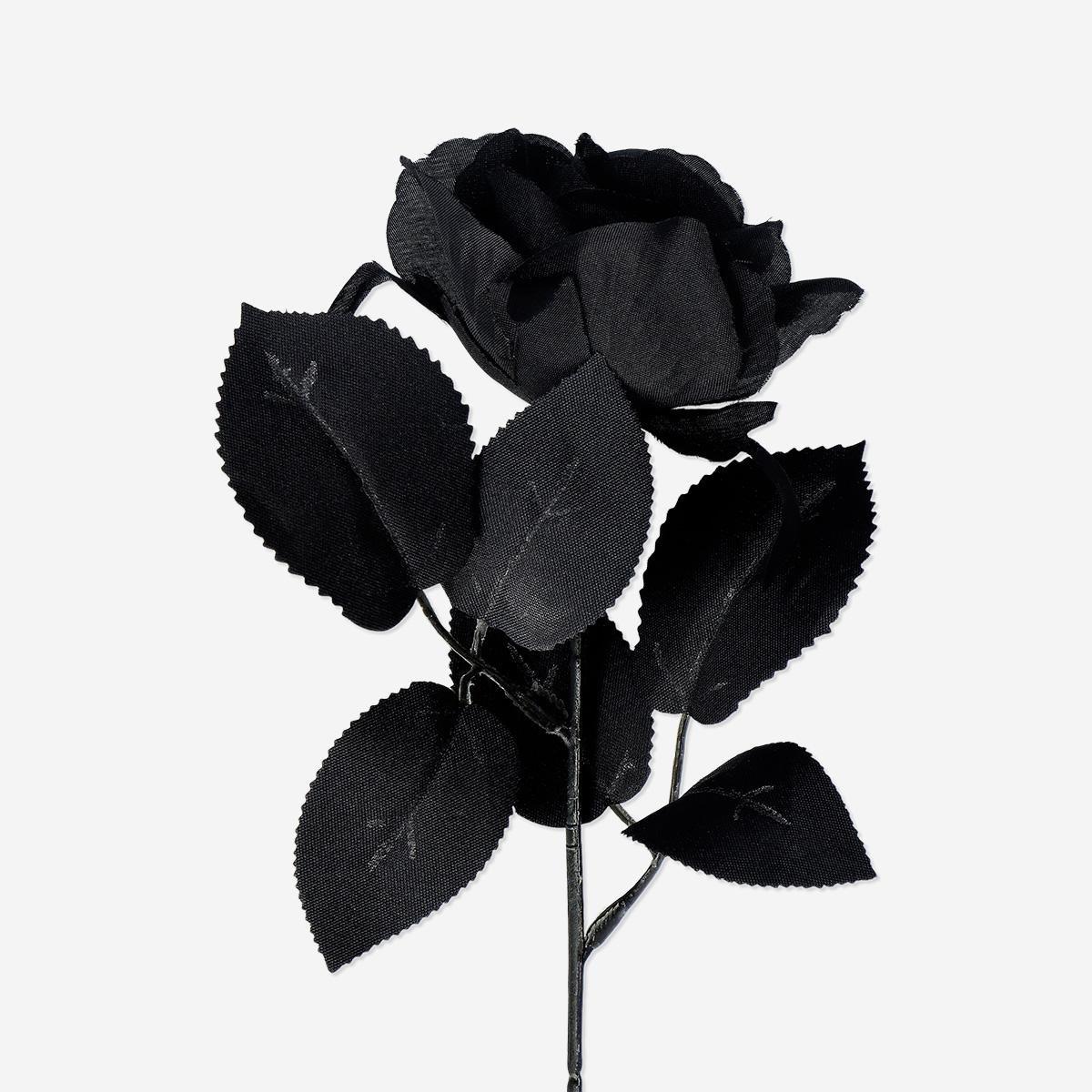 Black Rose Decorative Flower