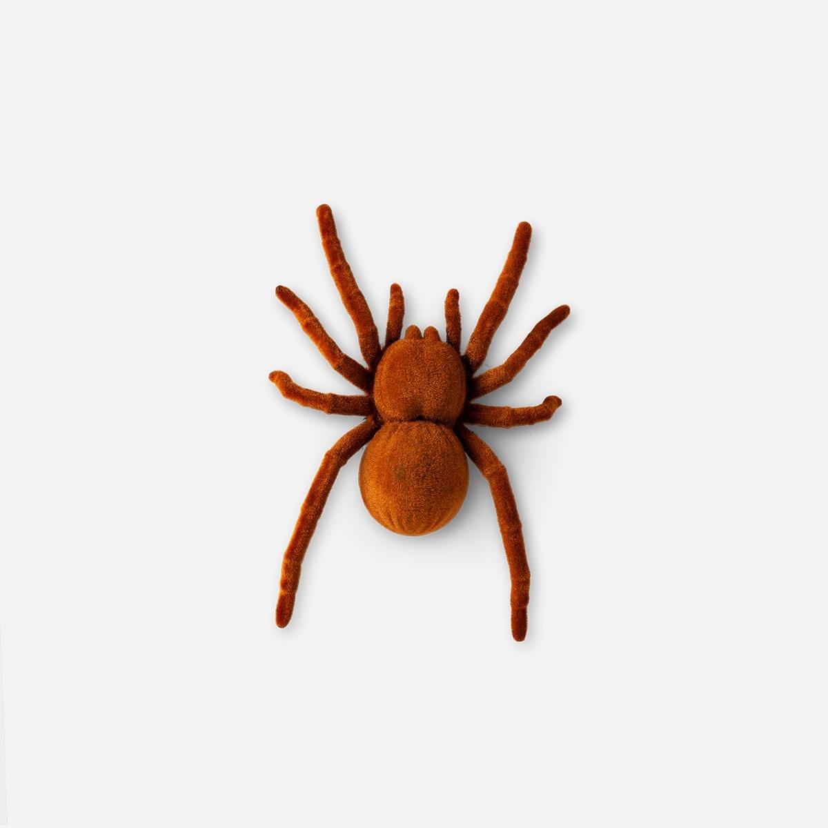 Red Moving Spider
