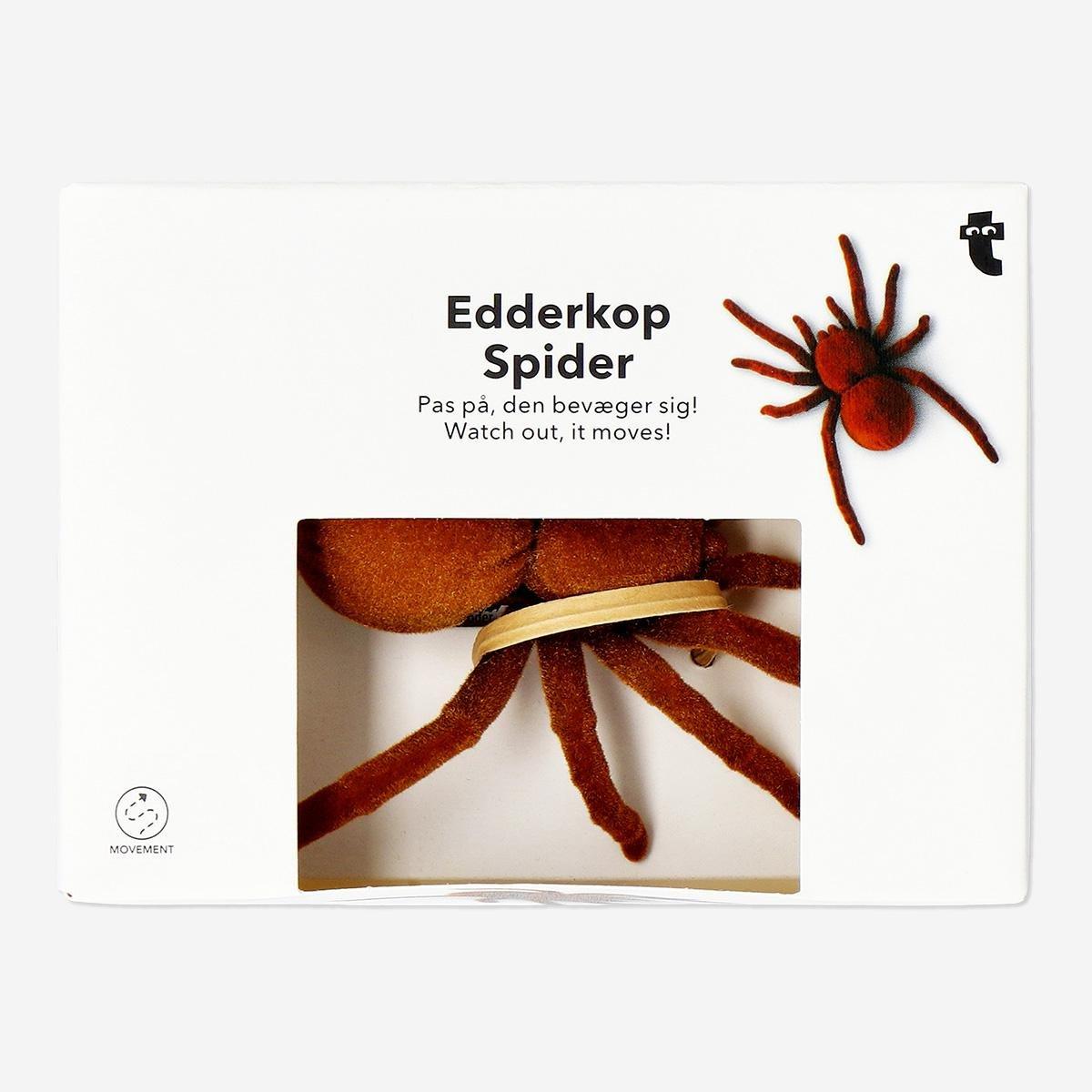 Red Moving Spider