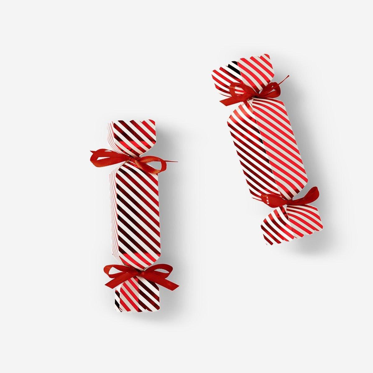 Multicolour gift boxes in candy shape - 4 pcs