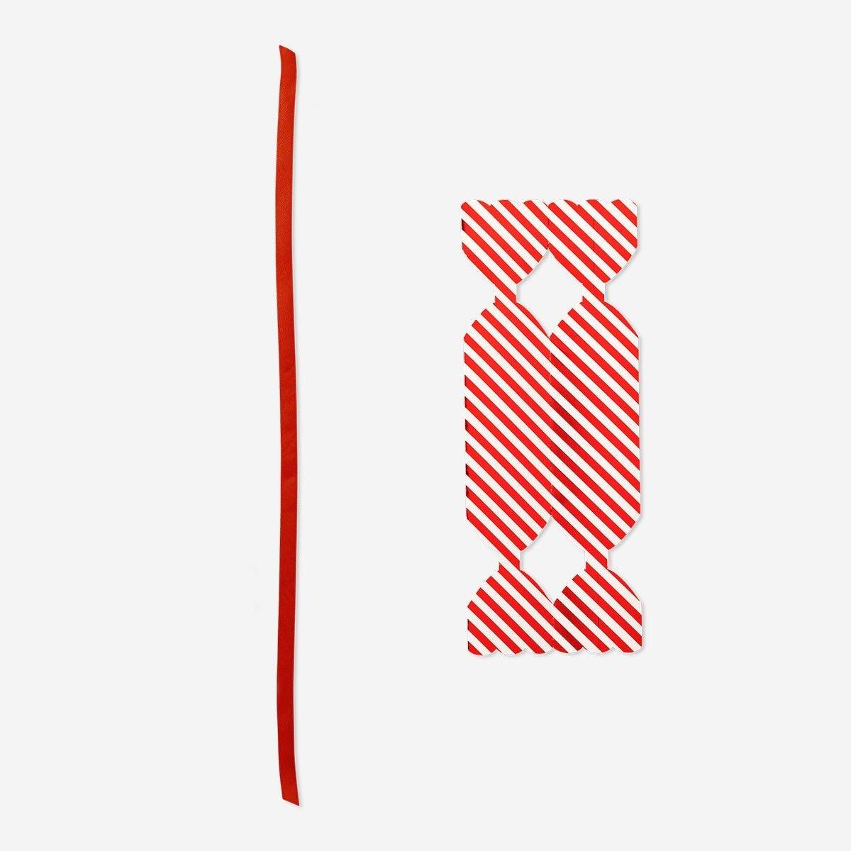 Multicolour gift boxes in candy shape - 4 pcs