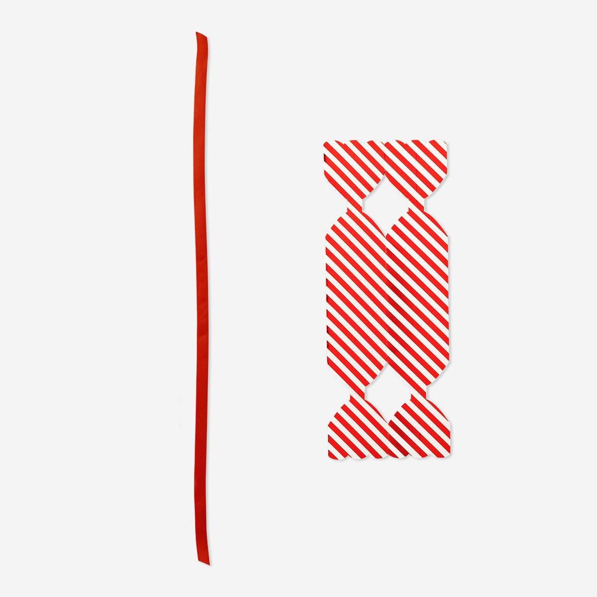 Multicolour gift boxes in candy shape - 4 pcs