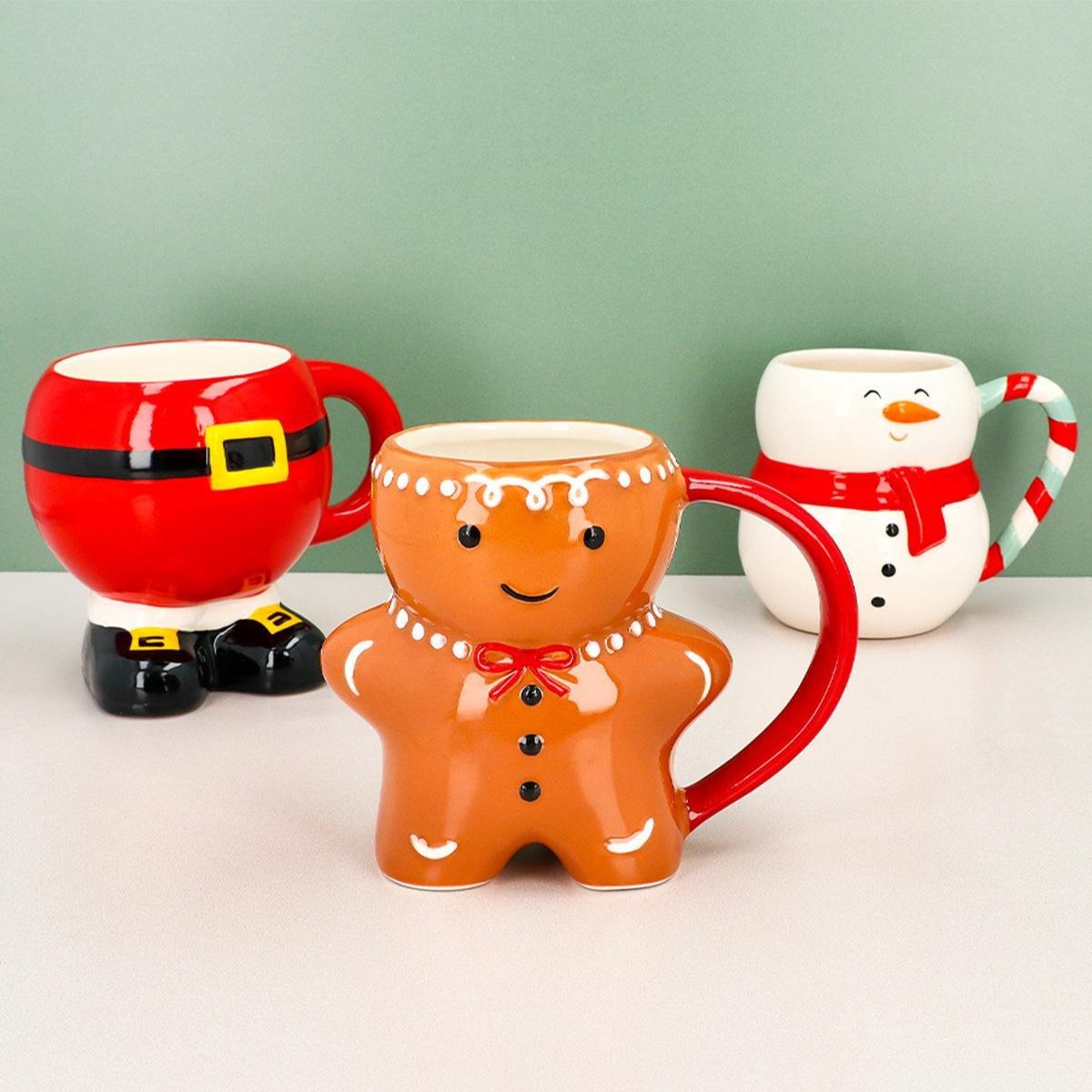 White Snowman Mug - 470 Ml