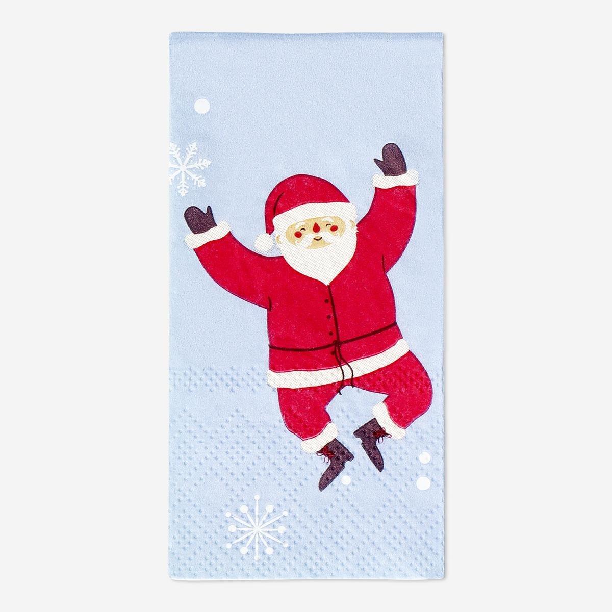 Multicolour Jumping Santa Claus Tissues - 10 Pcs