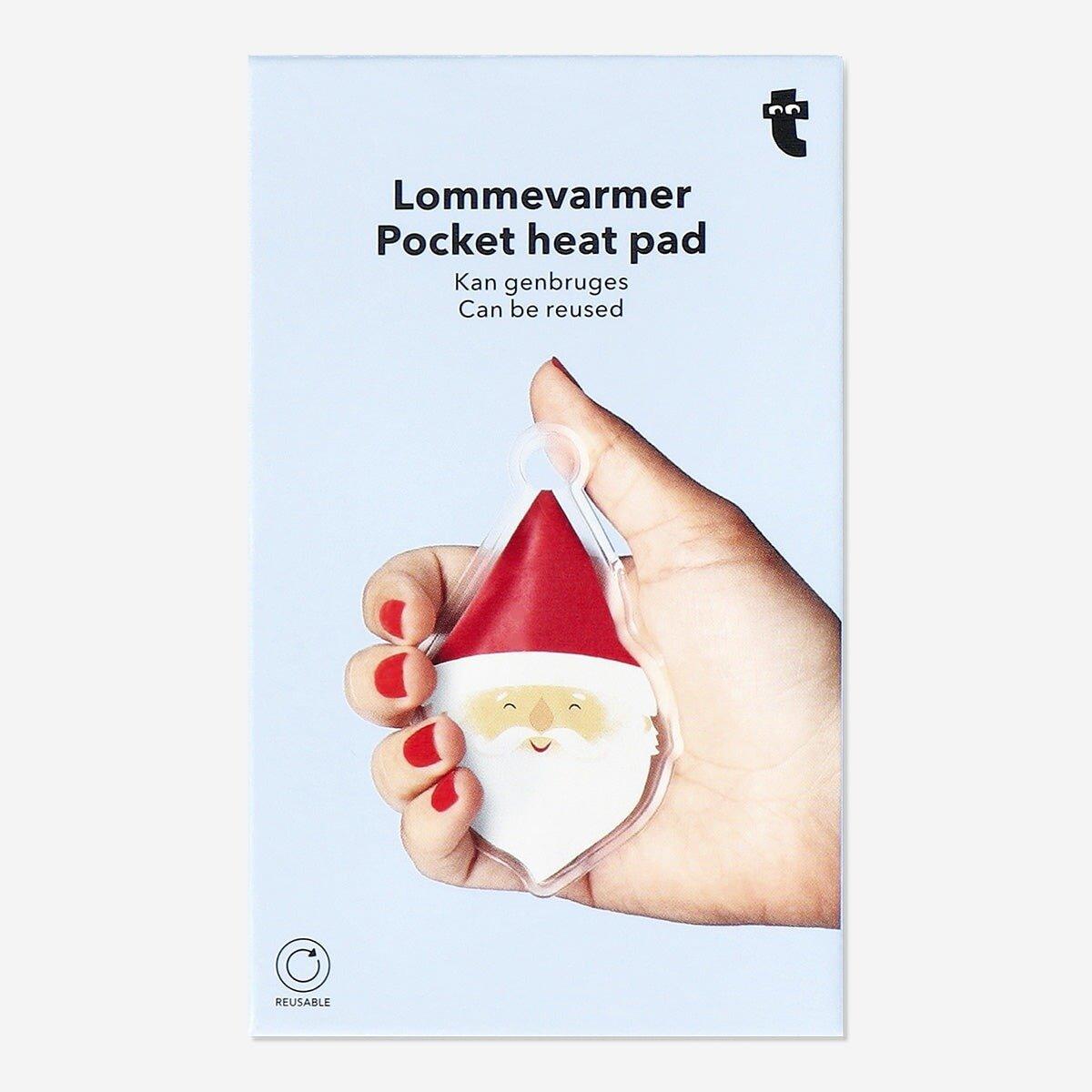 Multicolour Santa Shaped Pocket Heat Pad