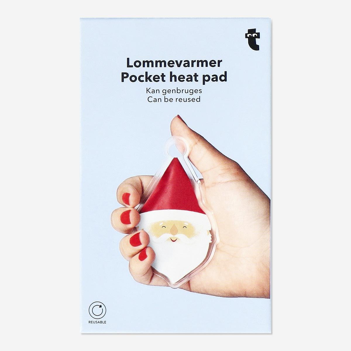 Multicolour Santa Shaped Pocket Heat Pad