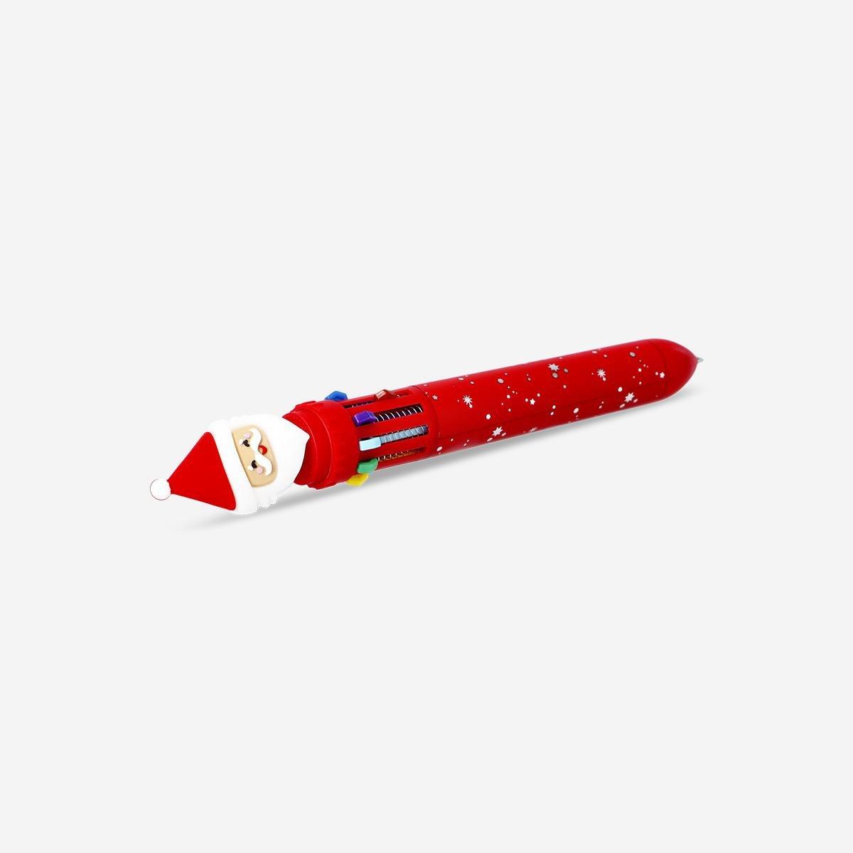Multicolour ballpoint Pen Santa