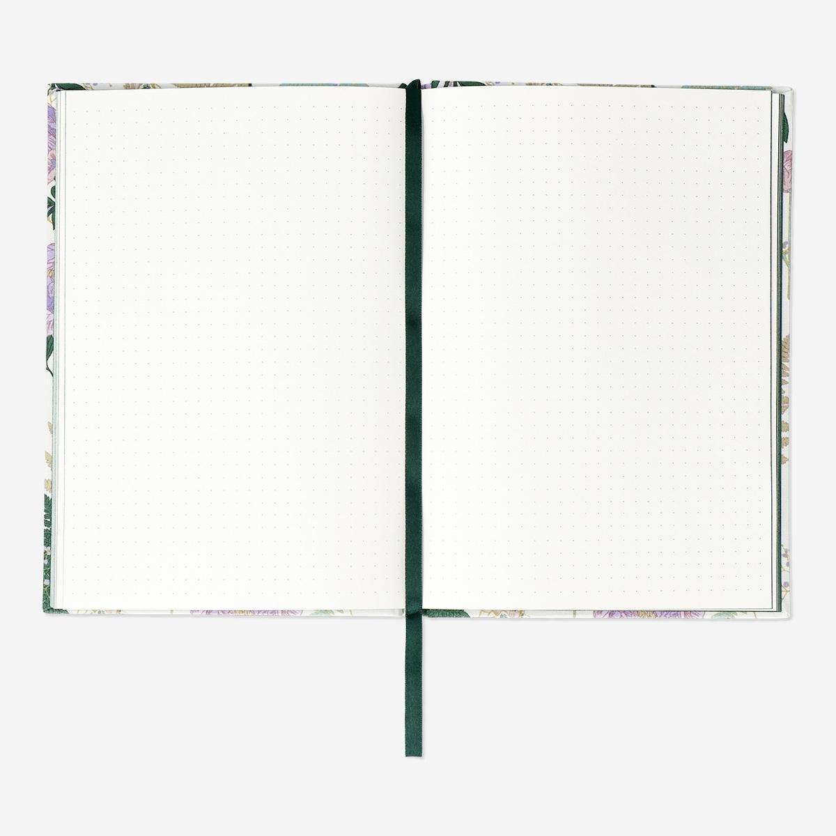Multicolour floral bullet planner