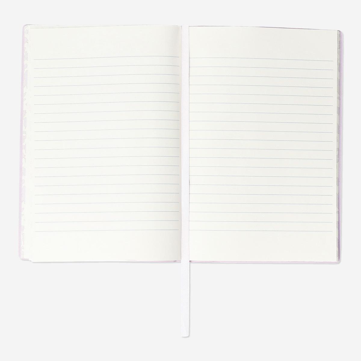 Pink writing notebook