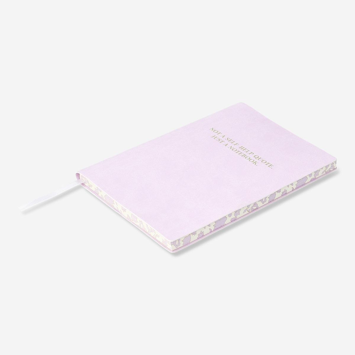 Pink writing notebook