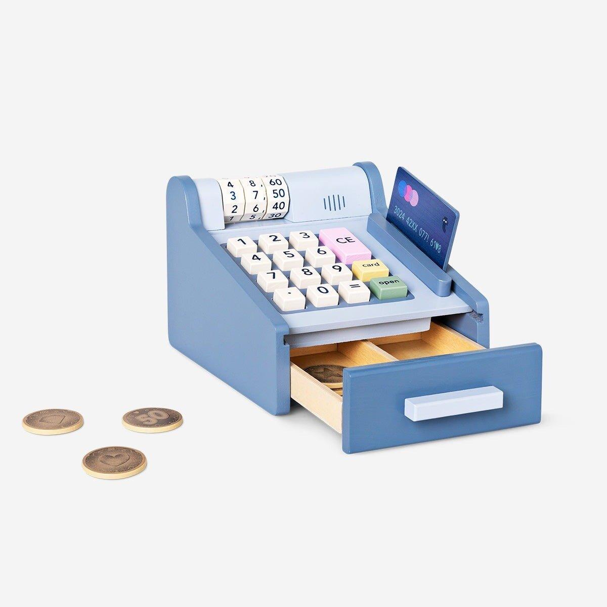 Multicolour wooden play till