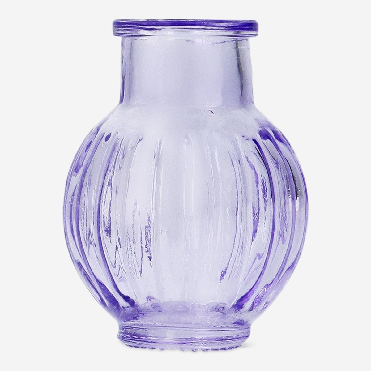 Purple mini vase