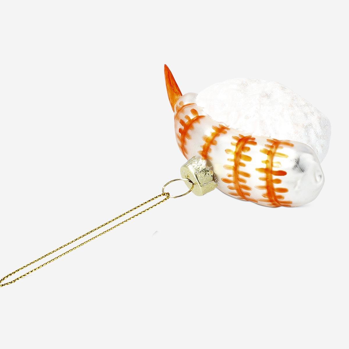 Multicolour Bauble Sushi Nigiri W Shrimp G Lass