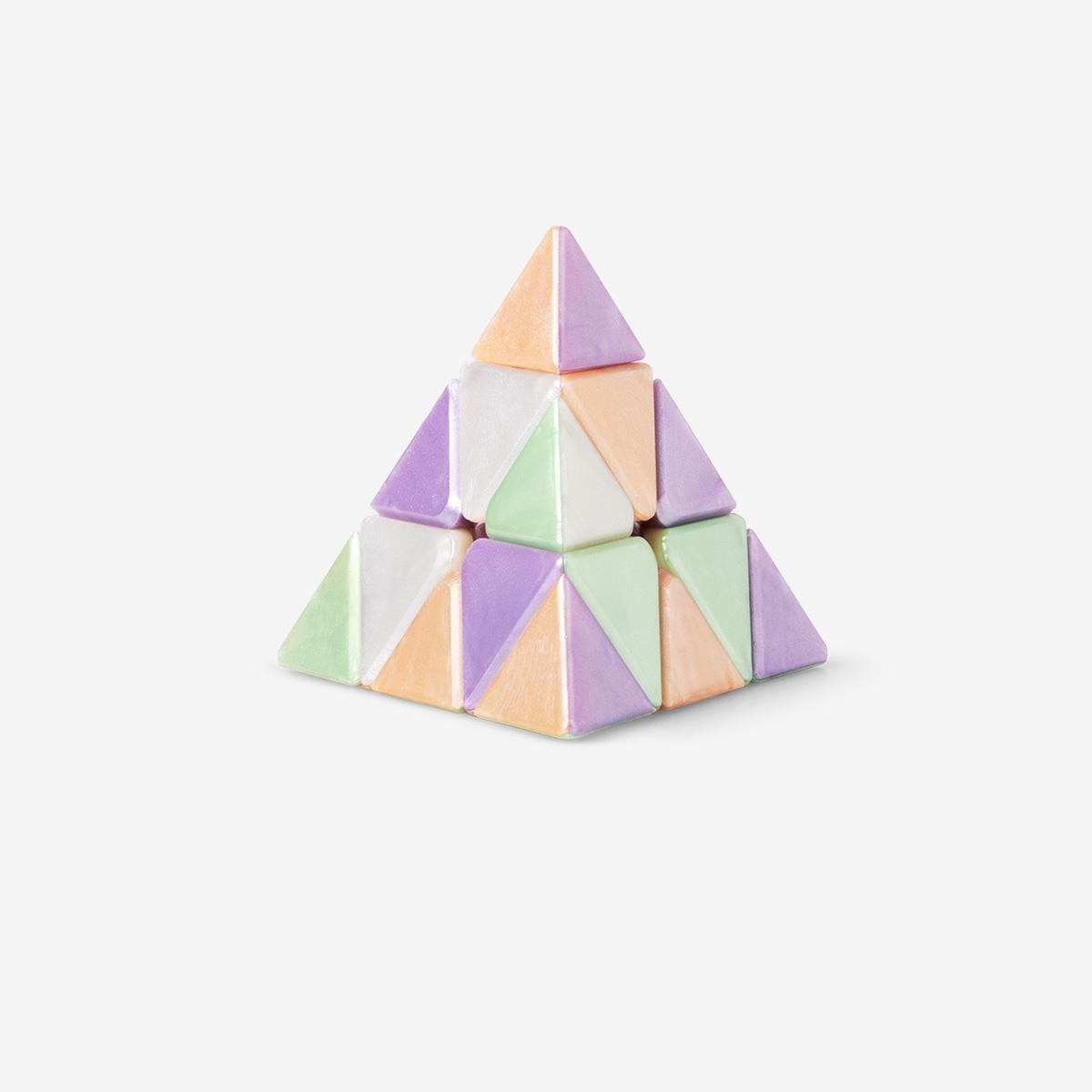 Multicolour Christmas pattern design tote bag